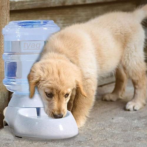 Automatic Pet Water Food Dispenser 3.5L Large Capacity Self-Dispensing Gravity Feeder Water Cat Feeding Bowl Drinking Water/Automatic Feeding Pet Supplies, Multicolor