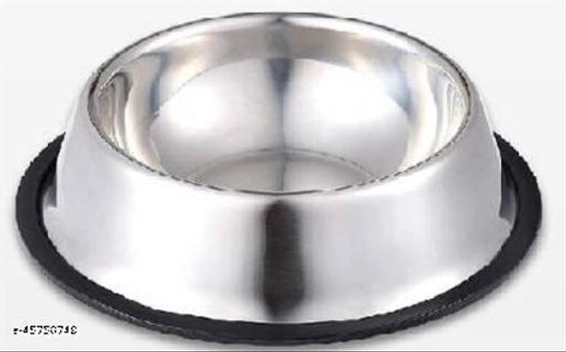 Stainless Steel Feeding Bowls for Pet (Multicolor, 1200 ml)