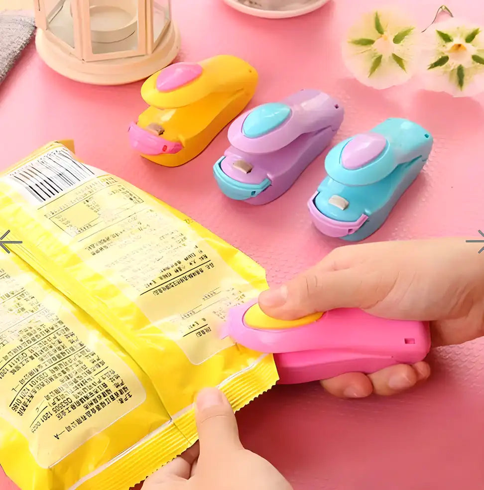 Hand Held Plastic Mini Heat Sealing Machine ( Pack of 2 )