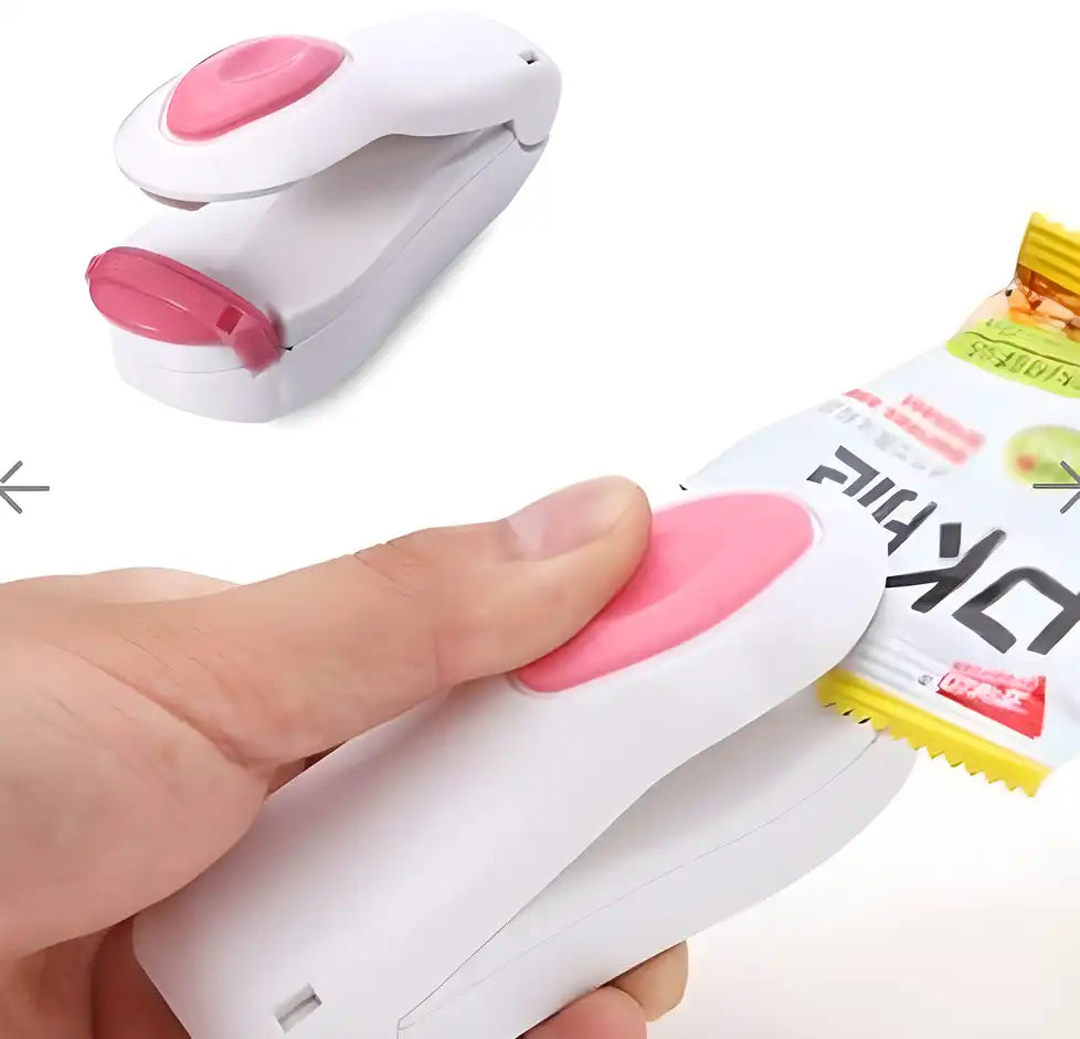 Hand Held Plastic Mini Heat Sealing Machine ( Pack of 2 )