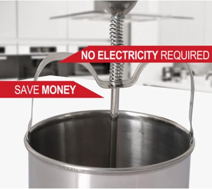 Durable Stainless Steel Mendu Vada Maker Spring Push Mechanism With Stand