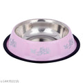 Stainless Steel Feeding Bowl for Pet (Multicolor, 400 ml)